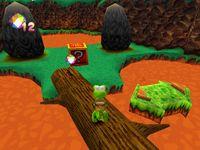 une photo d'Ã©cran de Croc - Legend of the Gobbos sur Sony Playstation
